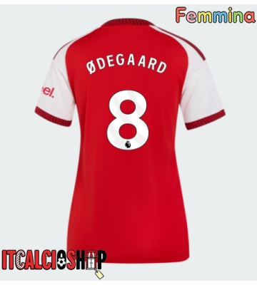 Arsenal Martin Odegaard #8 Prima Maglia Femmina 2026-27 Manica Corta